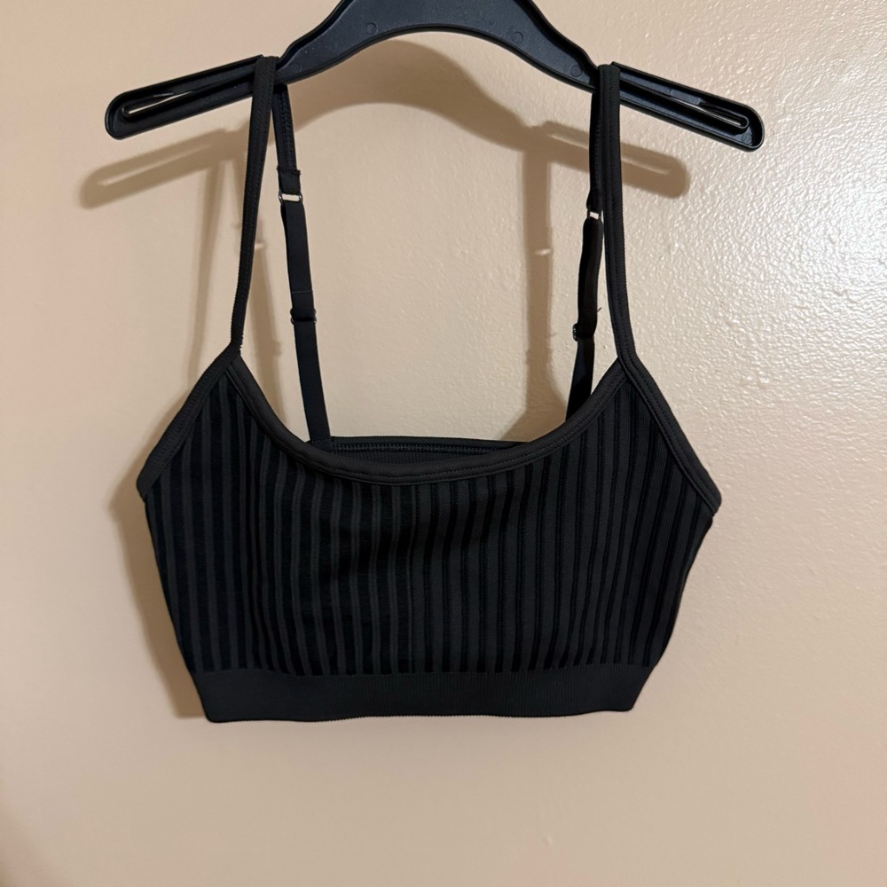 Aerie Superchill Seamless Ribbed Scoop Bralette- size Small
